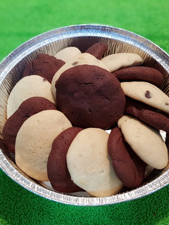 Una foto de Chocolate chip cookies