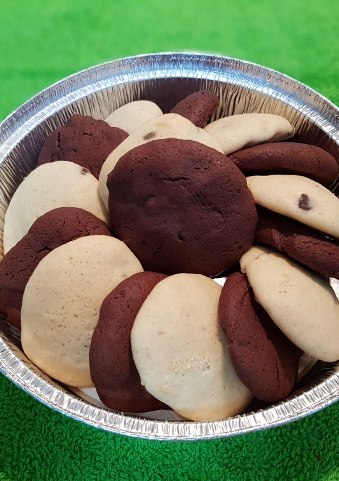 Una foto de Chocolate chip cookies