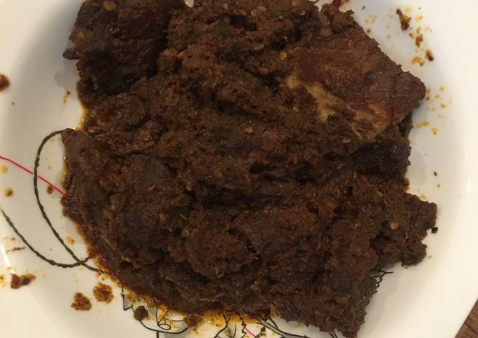 Wajib coba! Resep gampang buat Rendang Sapi  enak