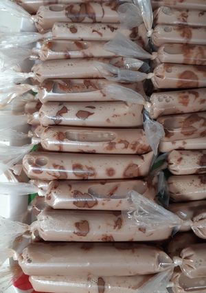 Foto resep Es lilin milo