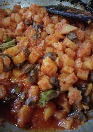 Foto resep Sambal kentang