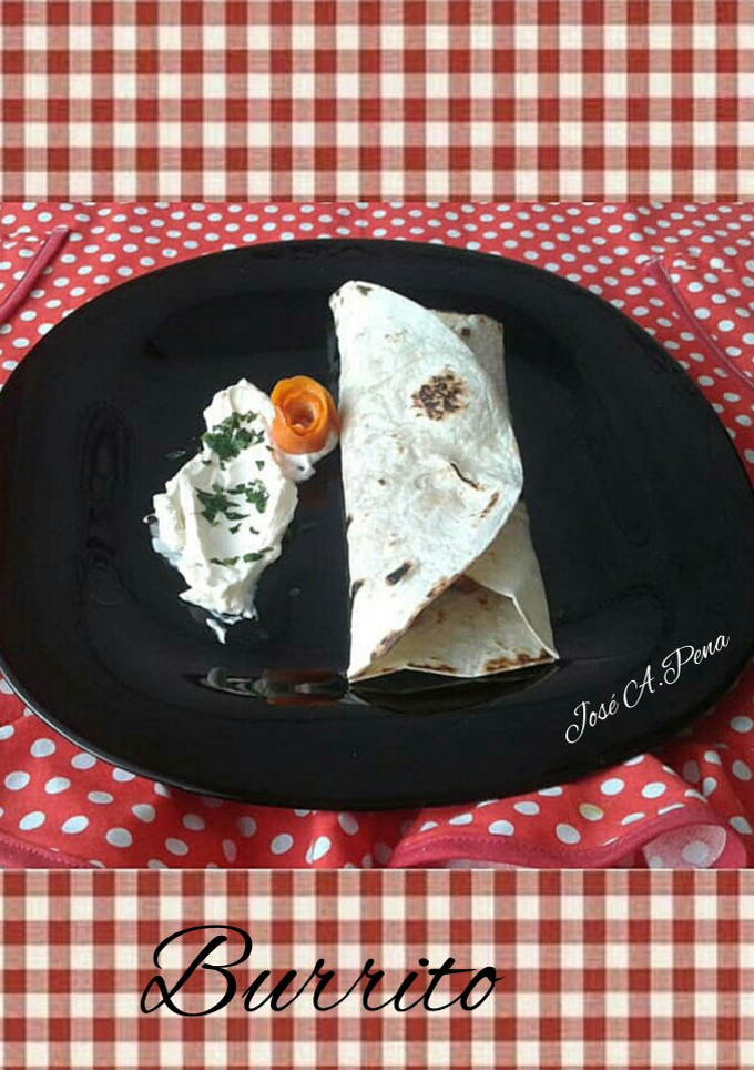 Una foto de Burrito personal