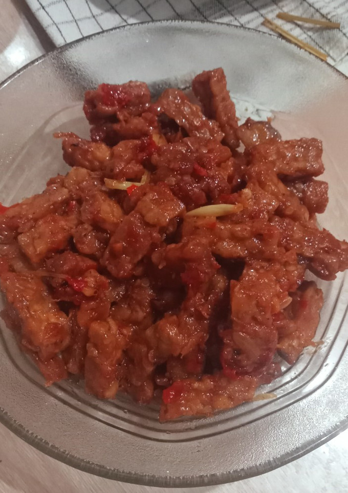Foto resep Sambal Goreng Tempe Kering