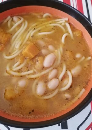 Una foto de Porotos con rienda