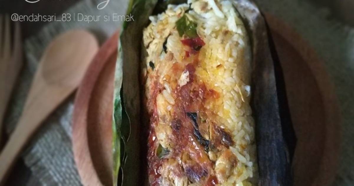 24 resep nasi bakar cakalang enak dan sederhana - Cookpad