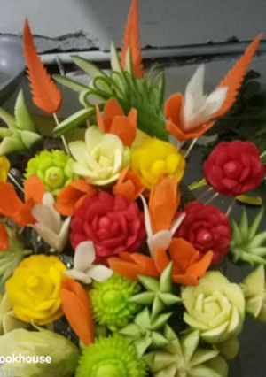A picture of Vegetable flowers.