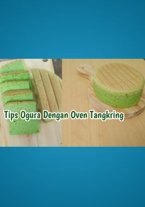 Foto resep Ogura Pandan 3 Telur (Oven Tangkring)