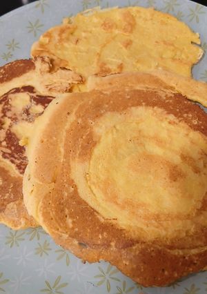 Una foto de Crep o gofres de harina de almendras y huevo