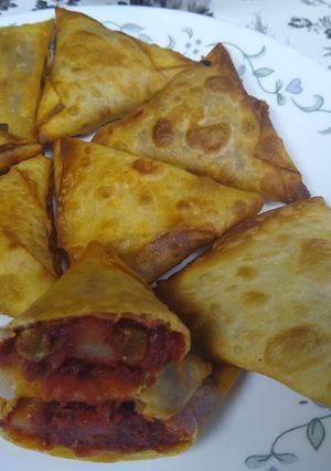 பீட்ரூட் சமோஸா (Beetroot samosa recipe in tamil) செய்முறை முக்கிய புகைப்படம்