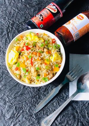A picture of Egg Fried Rice.