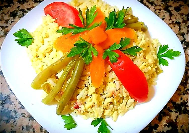 Arroz con huevos