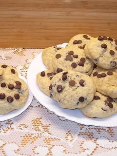 Banános keksz csokoládécseppel recept fotója