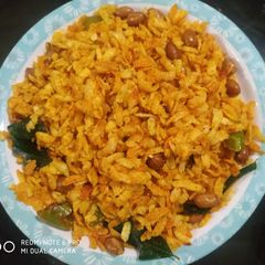 A picture of Rice flakes Chevda (Chivda).