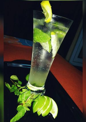 A picture of Virgin Mojito.
