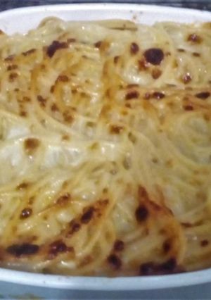 Una foto de Pasta con Pollo🍗al Horno🧀