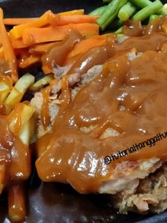 Foto resep Saus steak ayam enak