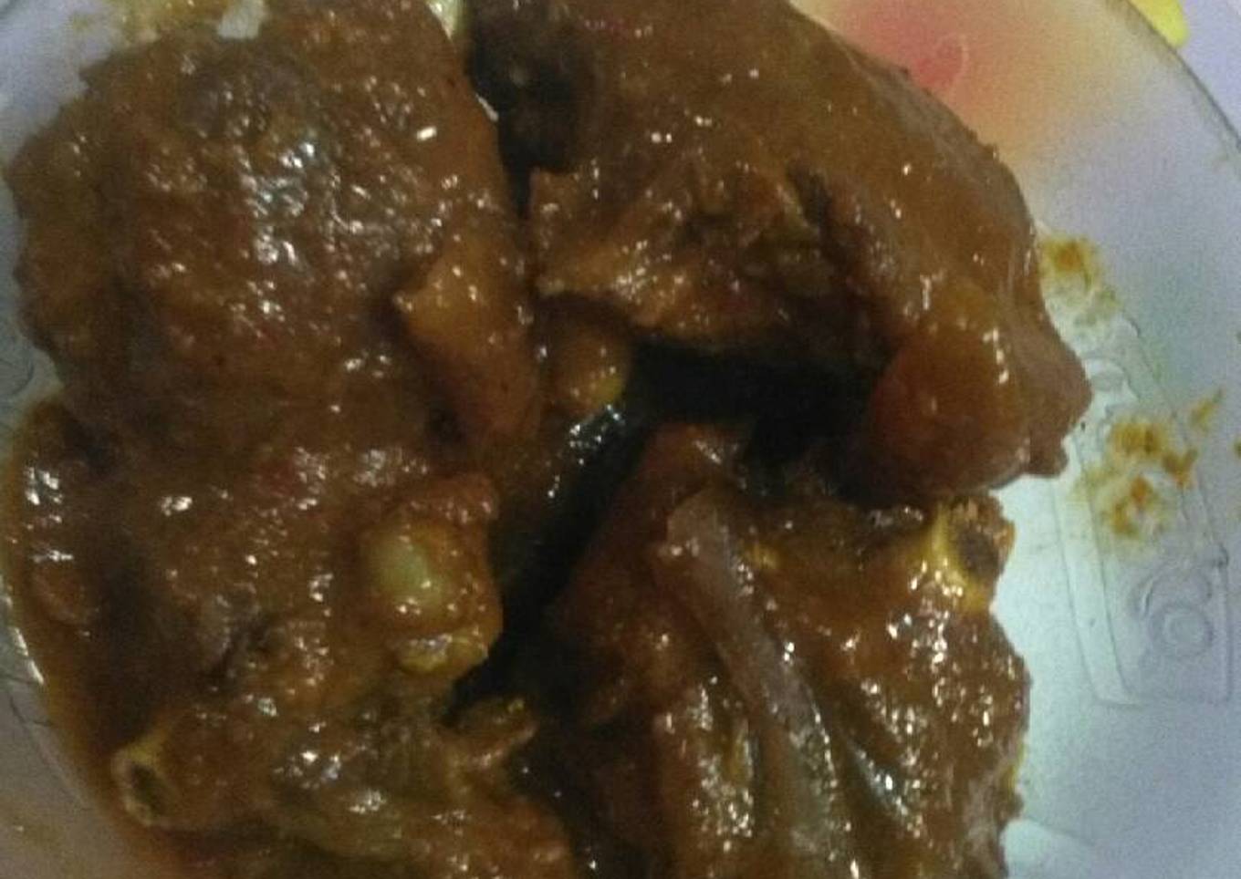 Rendang ayam jawa presto