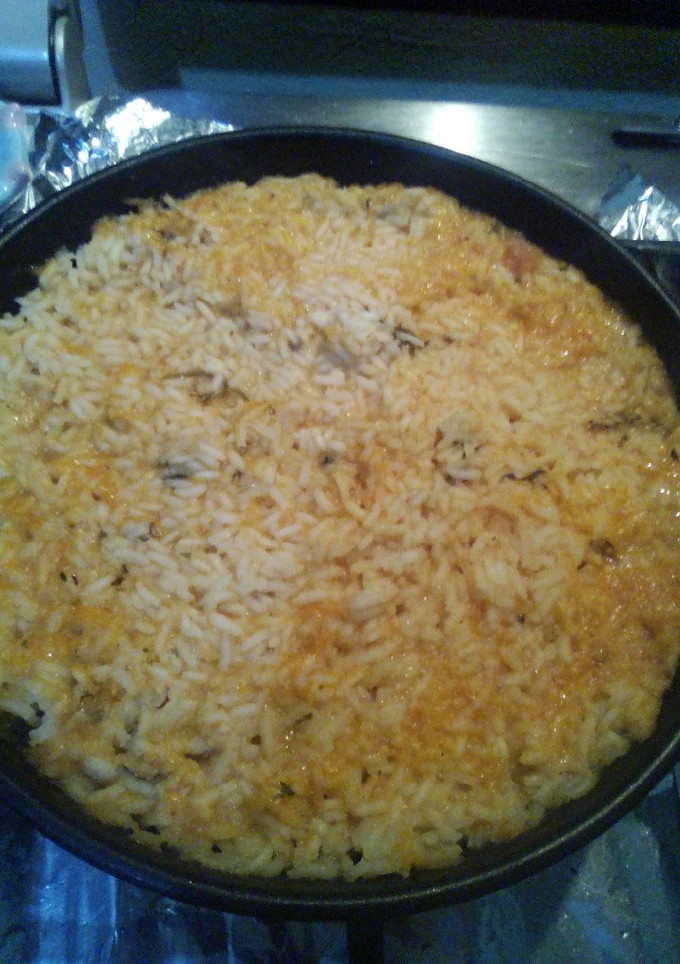 Una foto de Arroz rojo