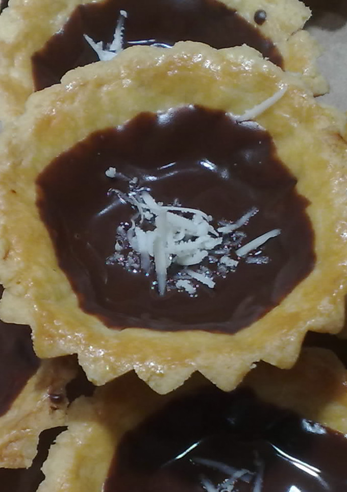 Foto resep Pie kering isi coklat