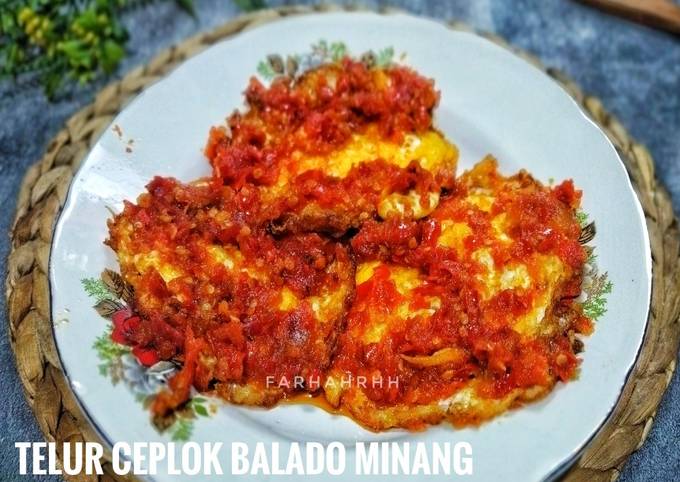 Resep Telur Ceplok Balado Khas Minang Oleh Farhah Cookpad