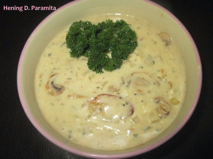 Ternyata ini lho! Resep mudah bikin Creamy Mushroom Gravy  sedap