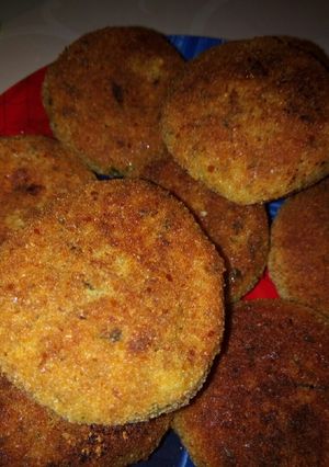 صورة لوصفة كروكات الأرز محشية بالجبن