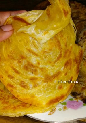 Foto resep 11.si roti maryam 😍