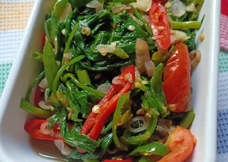 Tumis Kangkung Balacan