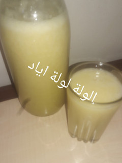 صورة لوصفة عصير البرتقال والليمون والموز