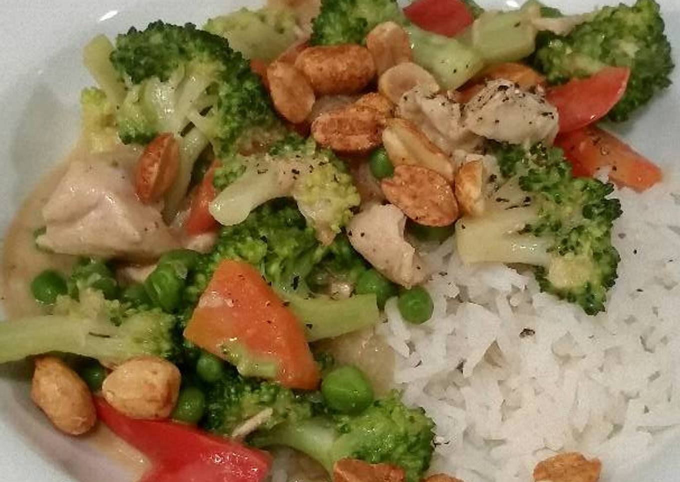 Peanut Satay Stir Fry