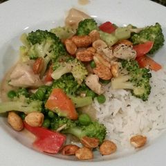 Peanut Satay Stir Fry A picture of Peanut Satay Stir Fry.