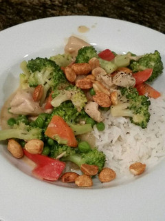 A picture of Peanut Satay Stir Fry.