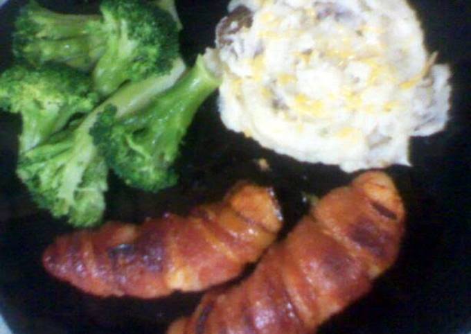 How to Make Any-night-of-the-week bacon wrapped chicken breast