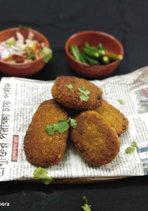 কাতলা মাছের কাটলেট(Katla Macher Cutlet Recipe In Bengali) রেসিপির প্রধান ছবি