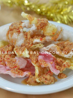 Foto resep 5. Kerupuk Mlarat Sambal Oncom Cirebon ala ArKitchen