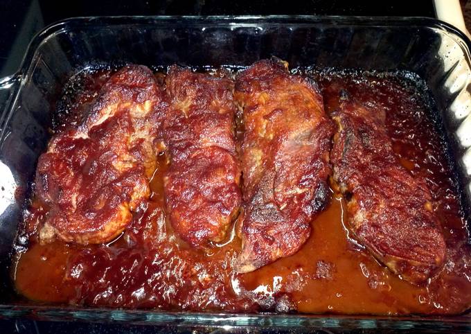 COWBOY'S Tangy BBQ Spare Ribs