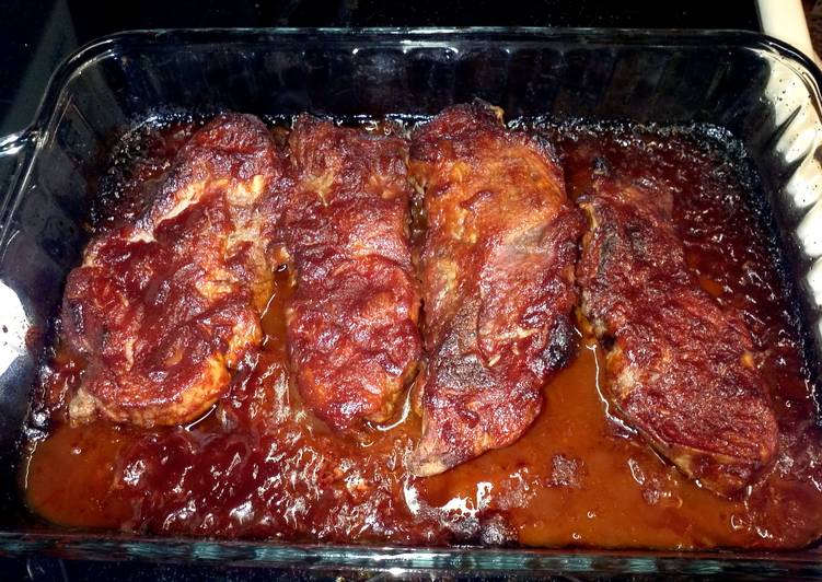 COWBOY'S Tangy BBQ Spare Ribs