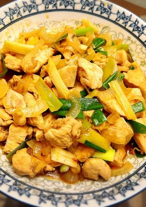 豆瓣醬炒雞丁 的食譜成品照片