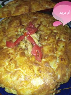 صورة لوصفة طورطية البطاطا بذوق الشاورما