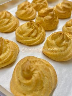 Foto resep Resep Kulit Kue Sus / Choux Kopong Crispy anti gagal
