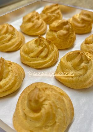 Foto resep Resep Kulit Kue Sus / Choux Kopong Crispy anti gagal