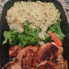 A picture of Buttermilk chicken .