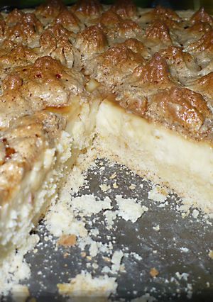 Una foto de Lemon pie con azúcar orgánico el merengue