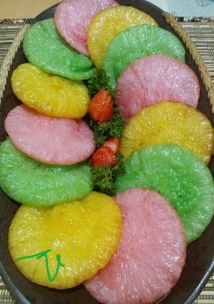Foto resep Kue Cucur (Kucur) Warna Warni