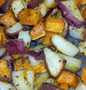 Recipe roasted red and sweet potatoes the Delicious Perfect
