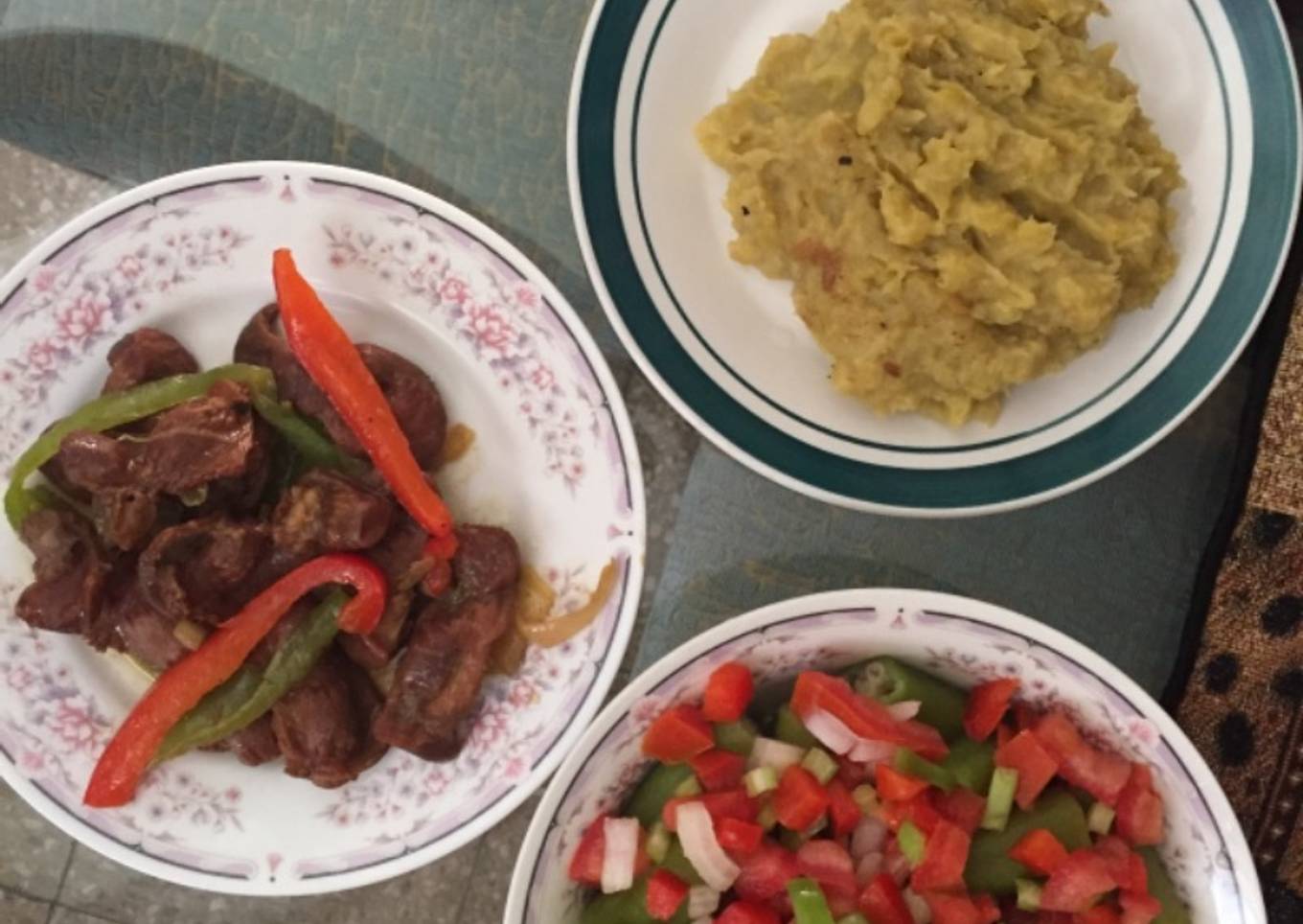 Mollejas de pollo a la criolla
