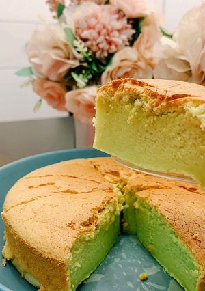 斑斕蛋糕（氣炸鍋） 的食譜成品照片