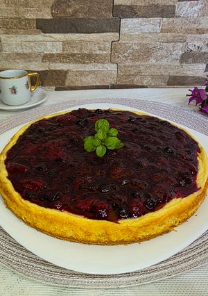 Una foto de Torta cheesecake
