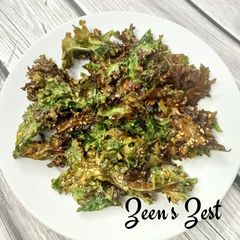 A picture of Air Fryer Kale Chips.
