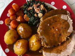 Roast Beef with veg my way